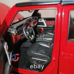 Original 118 BAIC BJ40L PLUS 2018 SUV off-road vehicle alloy car model