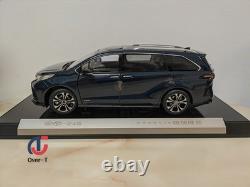Original 118 TOYOTO GRANVIA MPV commercial vehicle alloy car model