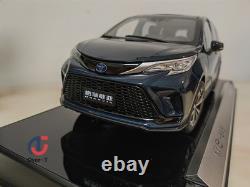 Original 118 TOYOTO GRANVIA MPV commercial vehicle alloy car model