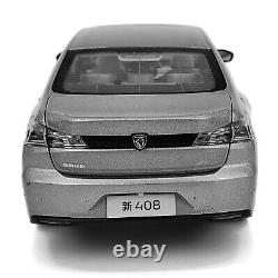 Paudi 118 Scale 2022 Peugeot 408 Gray Diecast Model Car Toy Gifts Collection