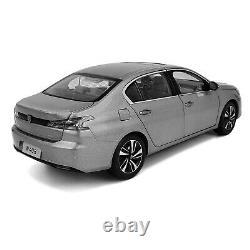 Paudi 118 Scale 2022 Peugeot 408 Gray Diecast Model Car Toy Gifts Collection