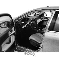 Paudi 118 Scale 2022 Peugeot 408 Gray Diecast Model Car Toy Gifts Collection