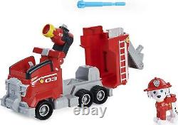 Paw Patrol Marshalls Deluxe Movie Transforming Fire Truck Toy Car