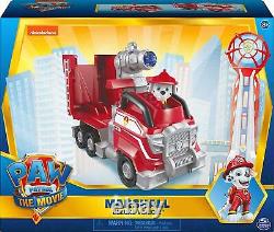 Paw Patrol Marshalls Deluxe Movie Transforming Fire Truck Toy Car