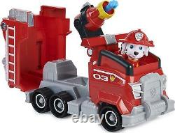Paw Patrol Marshalls Deluxe Movie Transforming Fire Truck Toy Car