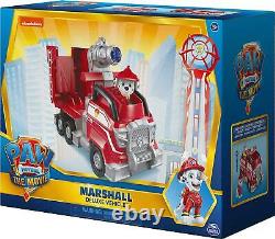 Paw Patrol Marshalls Deluxe Movie Transforming Fire Truck Toy Car