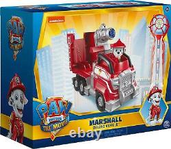 Paw Patrol Marshalls Deluxe Movie Transforming Fire Truck Toy Car