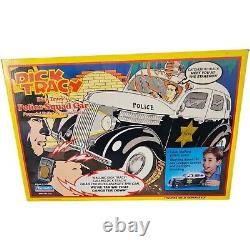 Playmates Dick Tracy Police Squad Car 1990 Vintage Vehicle Playset Open Box Vtg