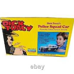 Playmates Dick Tracy Police Squad Car 1990 Vintage Vehicle Playset Open Box Vtg