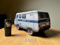 Plush UAZ Car Toy. Soft Off-Road Truck Plushie. Handmade Stuffed Vehicle