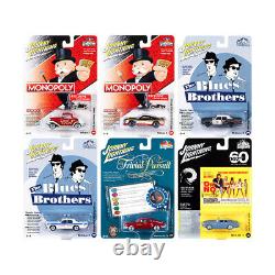 Pop Culture 2021 Set of 6 Cars Release 3 1/64 Diecast Model Cars by Johnny Li