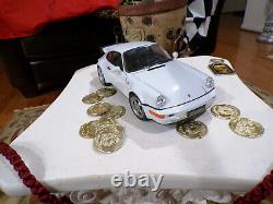 Porsche 964 Turbo 1/18 Diecast model cars automobiles 118 Toy Vehicle