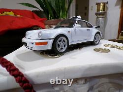 Porsche 964 Turbo 1/18 Diecast model cars automobiles 118 Toy Vehicle