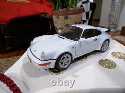 Porsche 964 Turbo 1/18 Diecast model cars automobiles 118 Toy Vehicle