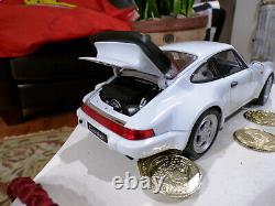 Porsche 964 Turbo 1/18 Diecast model cars automobiles 118 Toy Vehicle