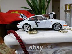 Porsche 964 Turbo 1/18 Diecast model cars automobiles 118 Toy Vehicle