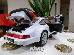 Porsche 964 Turbo 1/18 Diecast model cars automobiles 118 Toy Vehicle