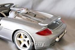 Porsche Carrera GT Model Car 118 Scale Grey Silver Vehicle Exotic Supercar