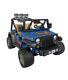 Power Wheels 2 Seater Retro Jeep Wrangler 12 Volt Ride On Vehicle Toy Car