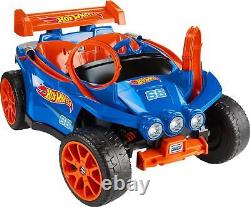 Power Wheels Hot Wheels Racer Battery-Powered Ride-On and Vehicle Playset 12v