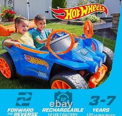 Power Wheels Hot Wheels Racer Battery-Powered Ride-On and Vehicle Playset 12v