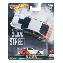 Premium Car Culture Slide Street Slidewayz Complete Set of 5 Diecast Vehicles