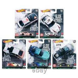 Premium Car Culture Slide Street Slidewayz Complete Set of 5 Diecast Vehicles