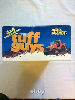 RARE 1982 & 1983 ROAD CHAMPS TUFF GUYS 4x4 TOY VEHICLES CARS JEEPS MILITARY NEW