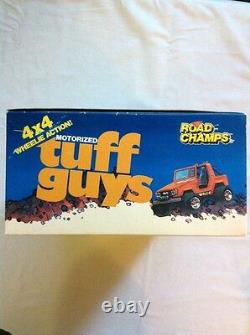 RARE 1982 & 1983 ROAD CHAMPS TUFF GUYS 4x4 TOY VEHICLES CARS JEEPS MILITARY NEW