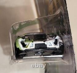RARE Hot Wheels Double Dare Loop Commerative Cars Green & Yellow Vehicles! New