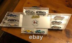 RARE Johnny Lighting Chevrolet collection in custom case 10 mint vehicles WOW