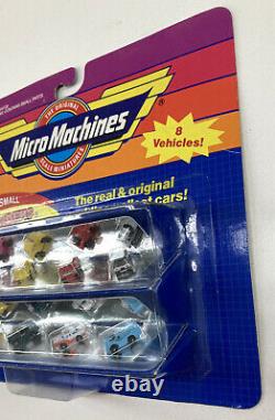 RARE Micro Machines 8 Vehicles 6318 Ultrasmall Insiders MINT SEALED