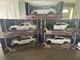Rare Motormax 124 Ford And Dodge Police Car Lot 5 Vehicles