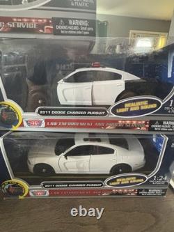 RARE Motormax 124 Ford And Dodge Police Car Lot 5 Vehicles RARE Motormax 124 Ford And Dodge Police Car Lot 5 Vehicles