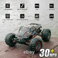 RC Car 110 Scale Remote Control Monster Vehicle Car 2.4Ghz 4WD Off-Road Rock