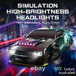 RC Car 70KM/H 2.4GHz Remote Control Racing Toy LED Lights Sport Vehicle Model