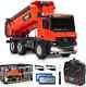 Rc Construction Dump Truck Vehicle Car Metal Tailgate Lights Toy Heavy Boy Sound