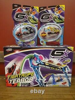 ROAD CHAMPS GX Racers Tightrope Terror + 2 Stunts Vehicles New In Box! 2009