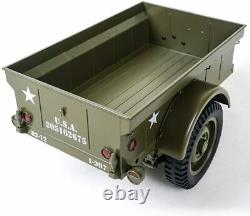 ROCHOBBY Trailer for 1/6 1941 MB Scaler RC Car Vehicle Models ABS
