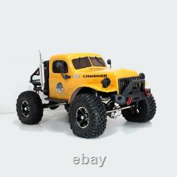 RTR1/10 2.4G 4WD RC Car LED Light Crawler Truck Off-Road Vehicle Model Kids Toys