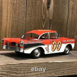 Racing 00 The DOUBLE DOOZER Red Tin Toy Vintage Style Car Vehicle 28cm New Japan