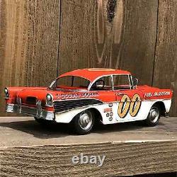 Racing 00 The DOUBLE DOOZER Red Tin Toy Vintage Style Car Vehicle 28cm New Japan