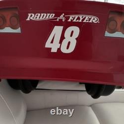 Radio Flyer Flyer 500 Ride-On Toy Car Red #48, Cars Theme Ride On Vehicle