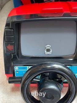 Rare 1985 Unimax Fun-to-drive Battery Operated Dashboard Racing Game In Box Work