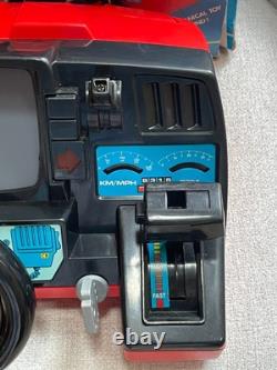 Rare 1985 Unimax Fun-to-drive Battery Operated Dashboard Racing Game In Box Work
