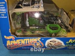 Rare Hot Wheels Adventures Jungle Ranger Vehicle Micro Playset 1994 Sealed