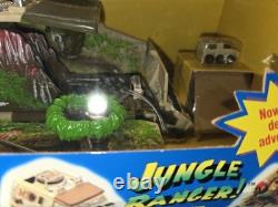 Rare Hot Wheels Adventures Jungle Ranger Vehicle Micro Playset 1994 Sealed
