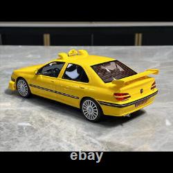 Rare VEHICLE Art 118 Peugeot 406 TAXI Yellow Diecast Model Car Collection