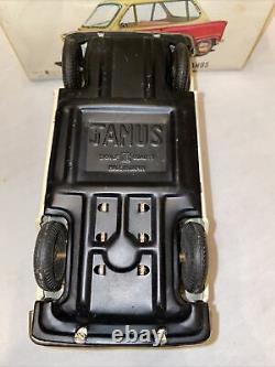 Rare Vintage Bandai 751 ZUENDAPP JANUS Tin Friction Car EXIB