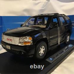 Rare WELLY 1 18 GMC 2001 YUKON DENALI Black American Car Mini Car Yukon Model